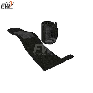 Sangles de poignet de musculation personnalisées avec logo, en néoprène, ajustables et respirantes, pour la gym, le fitness et l'entraînement à domicile, avec logo OEM. - Product Image 2