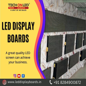 TECHON Outdoor <b>LED</b> Standalone <b>Clock</b> Commercial Grade Outdoor <b>LED</b> Display Board For Continuous Operation In Harsh Weather - Product Image 4