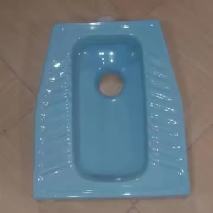 Vistaar Wide Range Black Double Color Eastern <b>Squatting</b> <b>Pan</b> Affordable Ceramic Sanitary Ware for Africa - Product Image 5