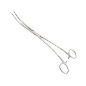 Bozeman คีมตกแต่งมดลูก10 'คีมผ่าตัดโค้งสแตนเลสด้วยมือ - Product Image 1