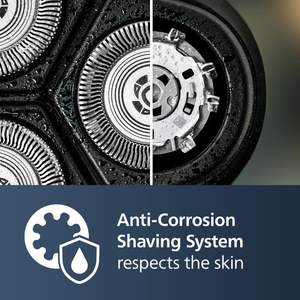 Afeitadora Eléctrica Húmeda/Seca con Triple Cuchilla, Impermeable IPX7, Inalámbrica, para Viajes, con Estuche de Viaje y Base de Carga Incluida - Product Image 6