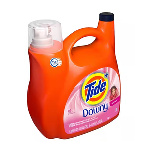 Tide ultra concentré avec détergent à lessive liquide Downy HE, avril frais, 110 charges, 150 floz - Product Image 3