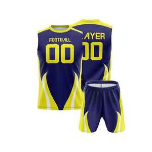 Uniforme de fútbol americano 7v7 personalizado de calidad superior con impresión del número de nombre del equipo Fabricante de ropa deportiva personalizada - Product Image 4