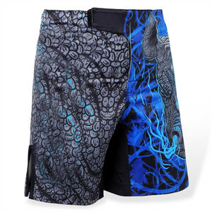 Pantalones Cortos de MMA Sublimados Personalizados para Hombre, Ropa de Lucha, Entrenamiento, Grappling, Boxeo, Kickboxing, Ropa Deportiva Ligera, Elástica y Lavada - Product Image 1