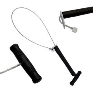 Atrapa Cerdos con Agarre Seguro de 18 Pulgadas, Herramienta de Contención de Cerdos Cromada para Agricultores y Expertos en Control de Animales - Product Image 5