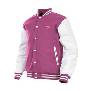 Veste en cuir de qualité supérieure, style universitaire, design intemporel avec coutures durables, veste d'hiver - Product Image 3