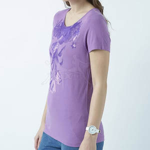 Camisetas personalizadas de talla grande para mujer, camisetas de algodón y poliéster para mujer, camisetas de estilo único para mujer - Product Image 5