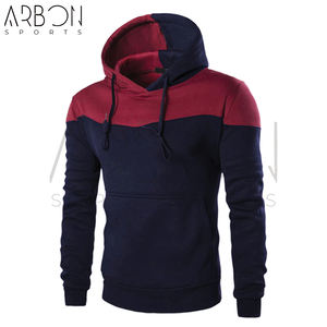 Nouveau produit simple sweats à capuche léger nouveau Design Super qualité sur mesure tenue décontracté solide pull à capuche pour hommes - Product Image 1