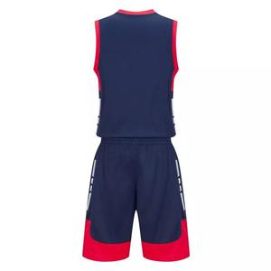 Étiquette de service ensembles d'uniformes de basket-ball personnalisés 100% polyester de haute qualité confortable respirant séchage rapide prix de gros - Product Image 6