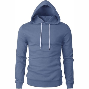 Sudadera con capucha clásica de forro polar grueso color amarillo mostaza, premium, unisex, precio mayorista económico - Product Image 3