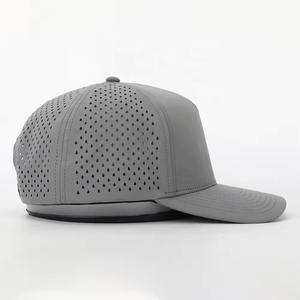 Nuevas gorras de béisbol de moda para hombres y mujeres, venta al por mayor, gorra de béisbol transpirable de 6 paneles de algodón OEM deportiva lisa con logotipo personalizado - Product Image 2