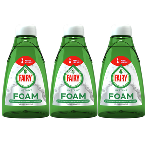 Espuma Instantánea Fairy - 375 ml - Limpieza Rápida y Fácil de Platos con un Acabado Brillante - Product Image 2