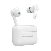 Vente chaude Traduire Casque Musique Casques Logo Personnalisé Traduction Sans Fil Écouteurs Écouteur Casque Traducteur Dispositif
