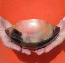 Bol décoratif en corne de buffle véritable de haute qualité rasage bol de service en corne de Viking bol de service et bol décoratif à bas prix - Product Image 2