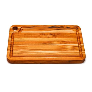 Planche à découper en bois de style moderne avec poignée suspendue Article de gros Produit de cuisine en bois naturel Forme ronde en bois écologique - Product Image 5