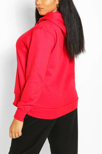 Sudaderas con Capucha de Invierno para Mujer, de Alta Calidad, con Logotipo Personalizado, Ecológicas, Transpirables, 100% Algodón, Servicio OEM, Últimos Diseños en Oferta - Product Image 2