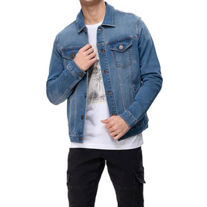 Vestes jeans pour hommes fabriqués au Pakistan de qualité supérieure Vestes jeans pour hommes fabriqués en gros au design personnalisé - Product Image 4