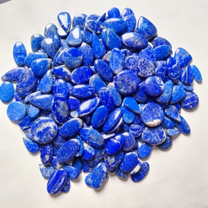 Lapis Lazuli ทำเครื่องประดับหิน Cabochon ที่มีคุณภาพดีที่สุด Lapis Lazuli หลวมรักษาคริสตัลราคาไม่แพง - Product Image 3
