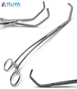 แคลมป์หลอดเลือด Anastomosis,ขากรรไกรขนาดใหญ่7 "CE ISO สแตนเลสทางการแพทย์ผ่าตัดหัวใจทรวงอก DEBAKEY DERRA Anastomosis - Product Image 6