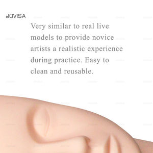 Outil d'extension de cils |   Tête de mannequin avec cils en bande - Product Image 6