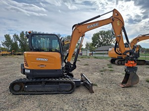 Excavadora 2022 CX60C de Case Powered by Yanmar Engine con motor y bomba de componentes centrales - Product Image 4