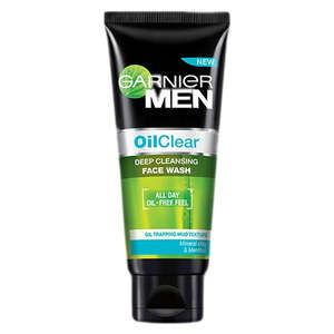 Garnier Men Face Wash 50ml - Oil Clear - Product Image 1
