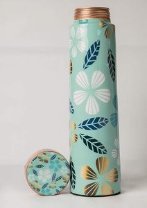 ฝาขวดน้ำทองแดงแท้พิมพ์ลายงานศิลป์คุณภาพพรีเมียม งานแฮนด์เมด ความจุขนาดใหญ่ เป็นมิตรกับสิ่งแวดล้อม เหมาะสำหรับโปรโมทแบรนด์ ราคาประหยัด - Product Image 5