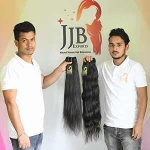 Paquetes de cabello crudo camboyano Proveedor sin procesar Venta al por mayor Templo indio Cabello humano Wefted Bundle Cuticle Aligned Hair Vendedores - Product Image 2