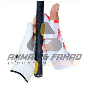 Gants de golf en cuir pour hommes Gauche Droite Doux Respirant Pure Cabretta Gants de golf en peau de mouton Accessoires de golf par A & F Industry - Product Image 1