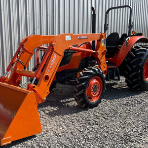 รถแทรกเตอร์ขนาดเล็กกะทัดรัดรถแทรกเตอร์บรรทุก M9960พร้อมรถตักดินขนาดเล็กแบบใช้แล้ว - Product Image 1