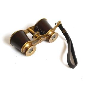 Télescope binoculaire tenu dans la main en laiton Vintage nautique Binoculaire en laiton fini antique Meilleur pour les cadeaux. - Product Image 2