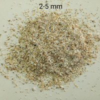 Sable concassé de coquillages et agrégat de pierre concassée de coquillages pour l'alimentation des oiseaux, nourriture pour oiseaux, approvisionnement spécial en vrac