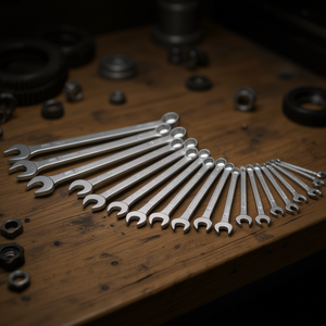 Juego de 21 Llaves Combinadas Largas y Delgadas Hazet, de 12 Puntas Exteriores con Perfil de Tracción - Product Image 3