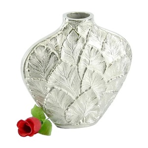 Garden Deco Metal Home Tabletop Hotel Restaurant Decoration Vintage Design Modern Aluminum Flower <b>Vase</b> with Custom Size - Product Image 3
