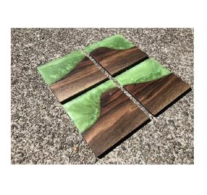 High Quality Handmade Wood Resin Dinnerware Tea Cup Mats & Pads Standard Tableware Stone <b>Coasters</b> Wholesale <b>Drink</b> <b>Coaster</b> Price - Product Image 5