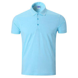 Chemise de golf 100 % coton pour homme et femme, personnalisable, brodée ou imprimée, à manches courtes, séchage rapide, respirante, anti-plis, décontractée pour l'été - Product Image 6
