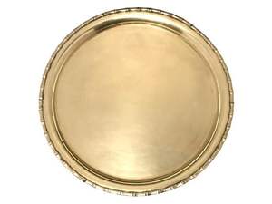 Plateau en métal de luxe de qualité supérieure avec poignée ronde en métal, fabricant en gros, plateaux en métal à bas prix et plateaux de taille personnalisée - Product Image 6