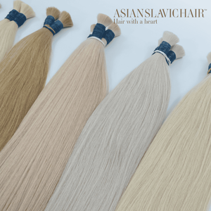 ผมต่อเวียดนามแท้ 100% แบรนด์ Bac Ninh Remy Virgin แบบเส้นใหญ่พิเศษ คุณภาพสูง เรียบลื่นทุกสี น้ำหนัก 100 กรัม - Product Image 4