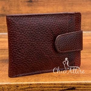 2025 New Top Designer <b>Textured</b> Genuine Leather Fashion Men's Short Wallet RFID Blocking Bifold Luxury Wallets Credit <b>Card</b> Holder - Product Image 1
