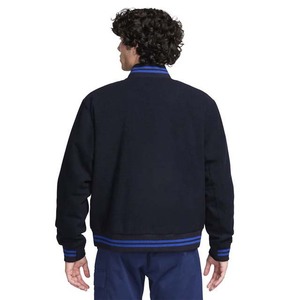 Custom Embroidery College Baseball Letterman Stand Streetwear Varsity Winter Jackets Men High Street Wool Reversible Front - Product Image 2