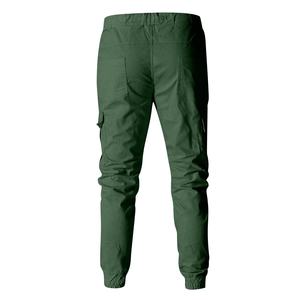 Pantalones Cargo personalizados de algodón con múltiples bolsillos para hombre, ropa informal estilo Oversize con múltiples bolsillos rectos para hombre, pantalones lavados - Product Image 6