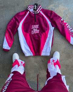 Survêtement à capuche streetwear coupe-vent pour hommes, en nylon et polyester, logo personnalisé, pantalon deux pièces, léger, coupe-vent - Product Image 1