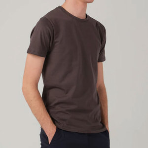 T-shirt surdimensionné à la mode pour hommes coton polyester tissu décontracté streetwear doux respirant design à bas prix - Product Image 2