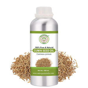 Huile essentielle de graines de cumin distillée à la vapeur pure 100% pour l'aromathérapie et les soins de la peau exportation en vrac en gros de l'Inde - Product Image 1