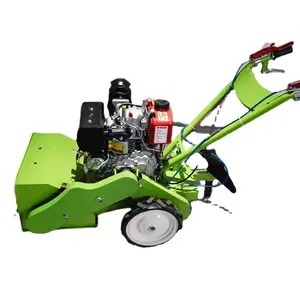 Multi-stage filter dust-proof 7.5 HP gasoline self-propelled weeder, hand-held front-mounted agricultural straw return machine