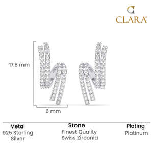 Compre Pendientes de Plata de Ley 925 de Primera Calidad para Mujeres y Niñas, Pendientes Colgantes Geométricos de Oro de 18K - Product Image 5