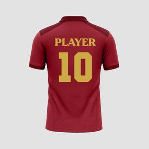 ชุดเสื้อกีฬา PowerPlay แบบสั่งทำพิเศษ สีแดงเลือดหมู - Product Image 2