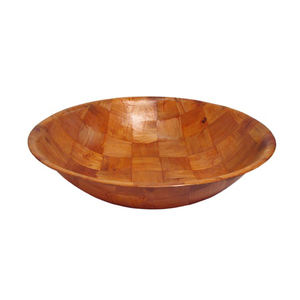 Cuencos de madera estéticos artísticos para servir con acabado natural, perfectos para ensaladas, aperitivos y cenas familiares, cuenco japonés - Product Image 3