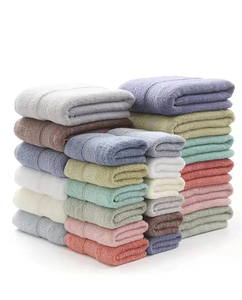 Serviettes de bain en coton uni, rectangulaires, moelleuses, tissées, lavables en machine, pour usage domestique, taille adulte - Product Image 5