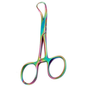 Pinzas Quirúrgicas Profesionales de Acero Inoxidable de 3.5 Pulgadas con Recubrimiento de Color Arcoíris para Uso Médico - Product Image 6